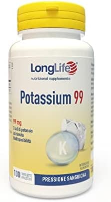 LongLife Potassium 99 100 Tavolette LongLife - integratore