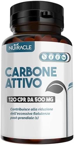 Carbone Attivo 2000mg 200 Capsule Vegane Vit4ever - integratore