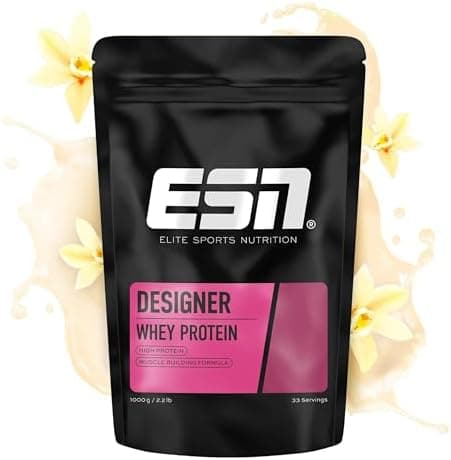 ESN Designer Whey Protein, Vanilla, 1000g