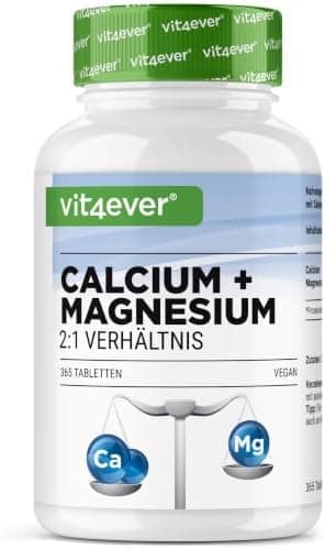 Calcio 800mg + Magnesio 400mg 365 Compresse Vegan