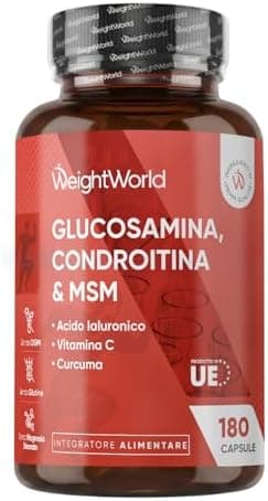 Glucosamina + Condroitina + MSM 360 Compresse