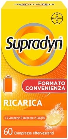 Supradyn Ricarica Multivitaminico Completo Vitamine e Minerali per Adulti, Integ