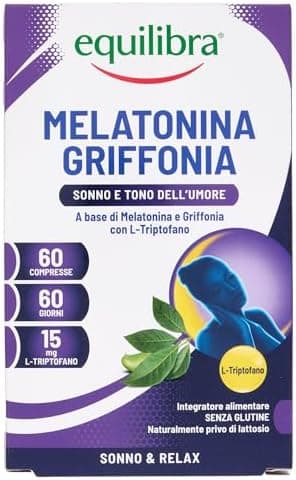 Melatonina Pura Pierpaoli 1mg 60 Compresse