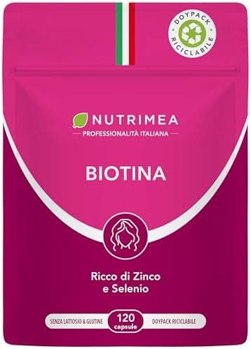 Biotina + Zinco + Selenio + Miglio 120 Capsule