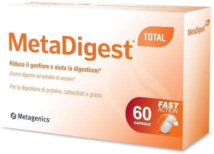 Enzimi Digestivi con Probiotici 120 Capsule