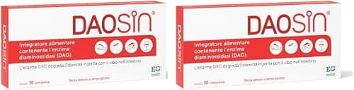 EG DAOSiN® | Intolleranza Istamina | Integratore alimentare | Enzima DAO | 60 compresse EG - integratore