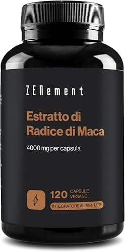 Maca Nera Peruviana 24000mg 180 Capsule Vegane
