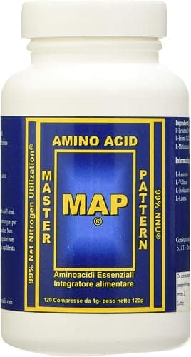 MAP Master Amino Acid Pattern® Formula originale (120 compresse) 99% Net Nitrogen Utilization® (NNU®) Generico - integratore