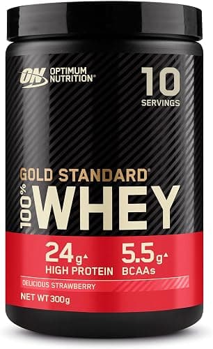 Optimum Nutrition Gold Standard 100% Whey, Proteine in Polvere, Gusto Doppio Cioccolato, 620g, 20 Porzioni
