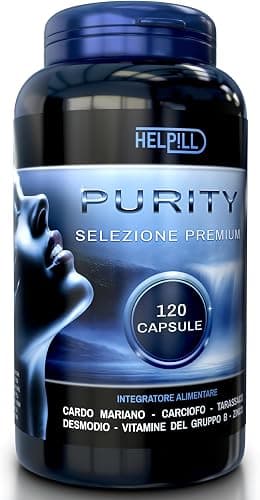Detox Drenante Forte Fegato ed Intestino Disintossicante - 120 Capsule - C. Mariano Tarassaco e Carciofo Zinco Vitamine Gruppo B - Made in Italy Generico - integratore