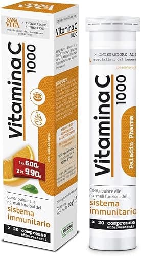 Multicentrum Difese Immunitarie, Boost Vitamina C, Integratore Alimentare con 1000 mg Vitamina C, Supporto per il Sistema Immunitario e il Metabolismo Energetico, 14 Bustine