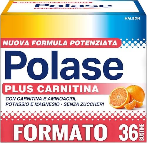 Polase Plus Carnitina Integratore Stanchezza e Fatica Fisica, 36 Bustine Polase - integratore