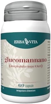 Glucomannano di Konjac 3000mg 180 Capsule