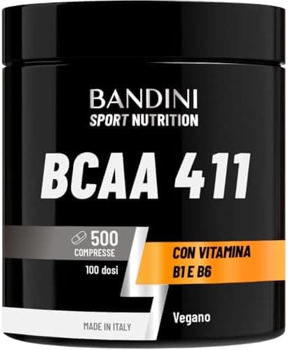 Bandini® BCAA 4:1:1 500 Compresse Aminoacidi Ramificati Fermentati