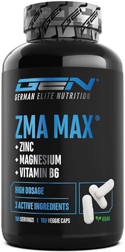 ZMA MAX 180 Capsule Zinco + Magnesio + Vitamina B6 Alto Dosaggio