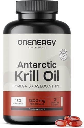 Krill Oil 1000mg 60 Softgel con Astaxantina