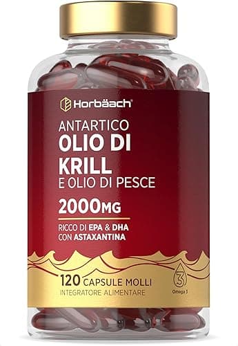 Krill Oil 1000mg 60 Softgel con Astaxantina